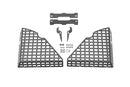 DV8 Offroad 07-18 Jeep Wrangler JK 4-Door Pocketed Rear Window Molle Panels