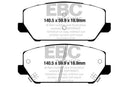 EBC 2019+ Hyundai Veloster (2nd Gen) 2.0L Turbo N Greenstuff Front Brake Pads