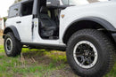 DV8 Offroad 2021+ Ford Bronco Foot Peg Pair - Black