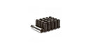 Method Lug Kit - Spline - M12X1.5 - 6 Lug Kit - Black - 24 Nuts