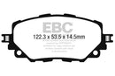 EBC 15-17 Mazda Miata MX-5 Redstuff Ceramic Low Dust Front Brake Pads