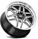 Weld Racing 17x10 Laguna 6 Drag 6x139.7 ET25 BS6.50 Gloss BLK MIL DIA 106.1