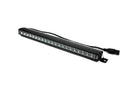 DV8 Offroad 20in Halo Elite Single Row Light Bar with Accent Light - White/Amber
