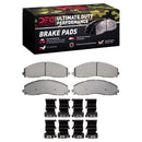 DFC 11-22 Ford F-250 2WD (Super Duty) Front Ultimate Duty Performance Brake Pads and Hardware Kit