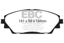 EBC 14+ Mazda 3 2.0 (Japan Build) Redstuff Front Brake Pads