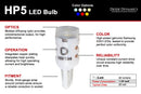 Diode Dynamics 194 LED Bulb HP5 LED - Cool - White (Pair)