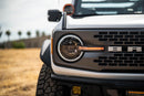 DV8 Offroad 2021-2025 Ford Bronco Black Headlights
