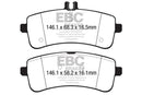 EBC 2015+ Mercedes-Benz C63 S AMG (W205) 4.0L Twin Turbo Redstuff Rear Brake Pads