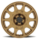 Method MR502 RALLY 17x8 +38mm Offset 5x4.5 67.1mm CB Method Bronze Wheel