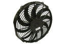 CSF 92-00 Honda Civic All-Aluminum Fan Shroud w/12in SPAL Fan - Black Finish
