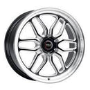 Weld Racing 20x10 Laguna 6 Drag 6x139.7 ET38 BS7.00 Gloss BLK MIL DIA 106.1