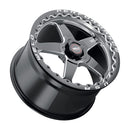 Weld Solana Beadlock 17x11 / 5x115 BP / ET0 / 78.1mm Bore - Gloss Black MIL DIA Wheel