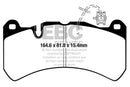 EBC 2016+ Alfa Romeo Giulia 2.9L Twin Turbo Bluestuff Front Brake Pads