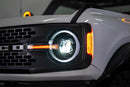 DV8 Offroad 2021-2025 Ford Bronco Black Headlights