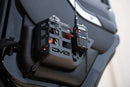 DV8 Offroad 11-18 Jeep Wrangler JK 4 Door Only Rear Door Pocket Molle Panels - Black