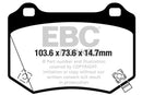 EBC 18+ Subaru WRX STI Redstuff Rear Brake Pads