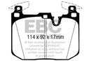 EBC 16-18 BMW M2 3.0L Turbo Redstuff Front Brake Pads
