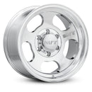 Mickey Thompson Canyon Polished Wheel - 16X12 8X6.5 BP 4.53in BS -50 Offset 125.2mm Bore - 274632