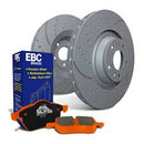 EBC S8 Brake Pad and Rotor Kit