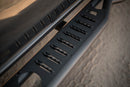 DV8 Offroad 19-24 GMC Sierra 1500 Crew Cab OE Plus Side Steps - Black Steel