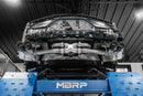 MBRP 20-23 Chevrolet Corvette C8 3in Cat Back Quad Split Rear Exit w/ Carbon Fiber Tips - T304