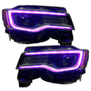 Oracle 1421 Jeep Grand Cherokee Dynamic Headlight DRL Upgrade Kit  ColorSHIFT Dynamic