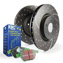 EBC S4 Brake Pad and Rotor Kit