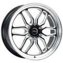 Weld Racing 22x9.5 Laguna 6X135 ET25 BS 6.23 Gloss Black Milled Wheel 87.1 Dia.
