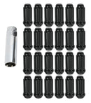 Method Lug Nut Kit - Spline - M14x1.5 - 6 Lug Kit - Black - 24 Pieces