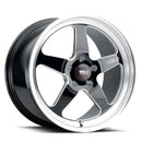 Weld 17x10 Ventura Drag 5x114.3 ET49 BS 7.42 Gloss BLK MIL DIA 78.1