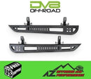 DV8 Offroad 2018+ Jeep Wrangler JL 2-Door Bolt-On OE Plus Side Steps
