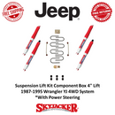 Skyjacker Suspension Lift Kit Component 1987-1995 Jeep Wrangler (YJ)