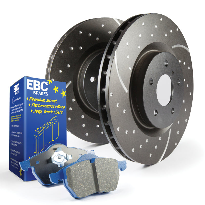 EBC S6 Kits Bluestuff Pads and GD Rotors