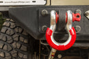 Rugged Ridge Red 7/8in D-Ring Isolator Kit