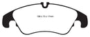EBC 11 Audi A6 2.0 Turbo Yellowstuff Front Brake Pads