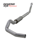Diamond Eye KIT 5in Turbo Back SGL MFLR RPLCMENT PIPE AL: 94-02 DODGE CUMMINS 5.9L W/ RP