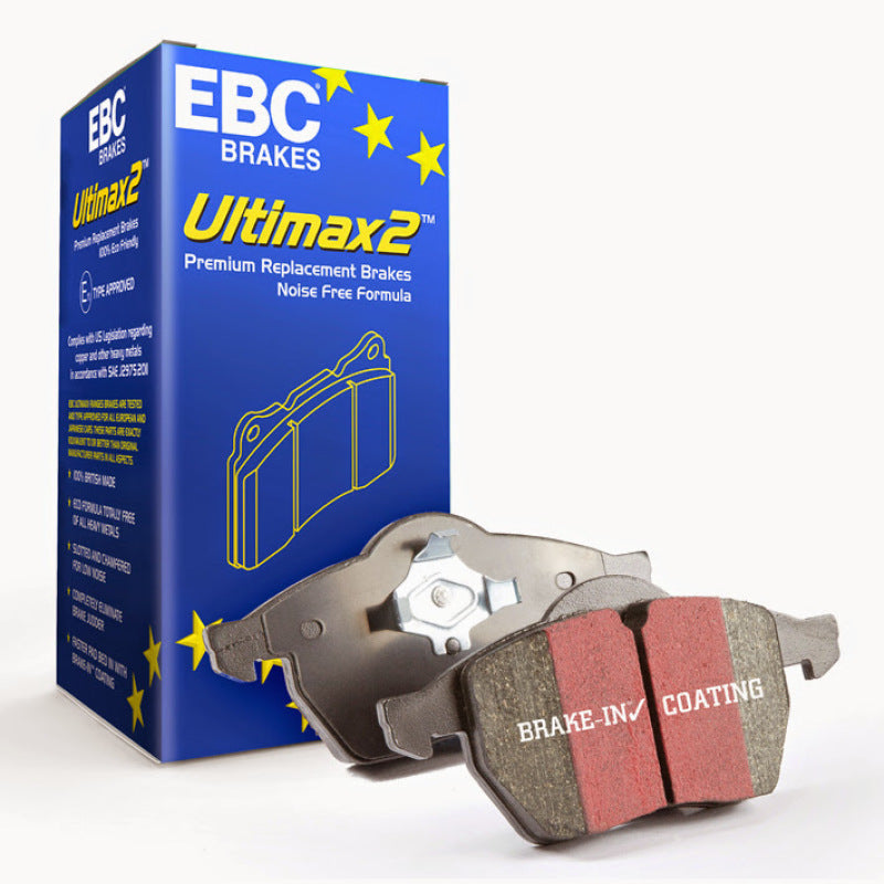 EBC 06-13 Audi A3 2.0 Turbo (Girling rear caliper) Ultimax2 Rear Brake Pads