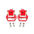 Power Stop 08-15 Toyota Sequoia Rear Red Calipers w/Brackets - Pair