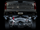 AWE Tuning 4th Gen GM 1500 6.2L 0FG Cat-Back Split Rear Exit (w/ Bumper Cutouts) - Quad Chrome Tips