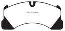EBC 10+ Porsche Cayenne 3.0 Supercharged Hybrid Yellowstuff Front Brake Pads