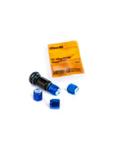 Fifteen52 Valve Stem Cap Set - Blue - 4 Pieces