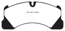 EBC 10+ Porsche Cayenne 3.0 Supercharged Hybrid Yellowstuff Front Brake Pads