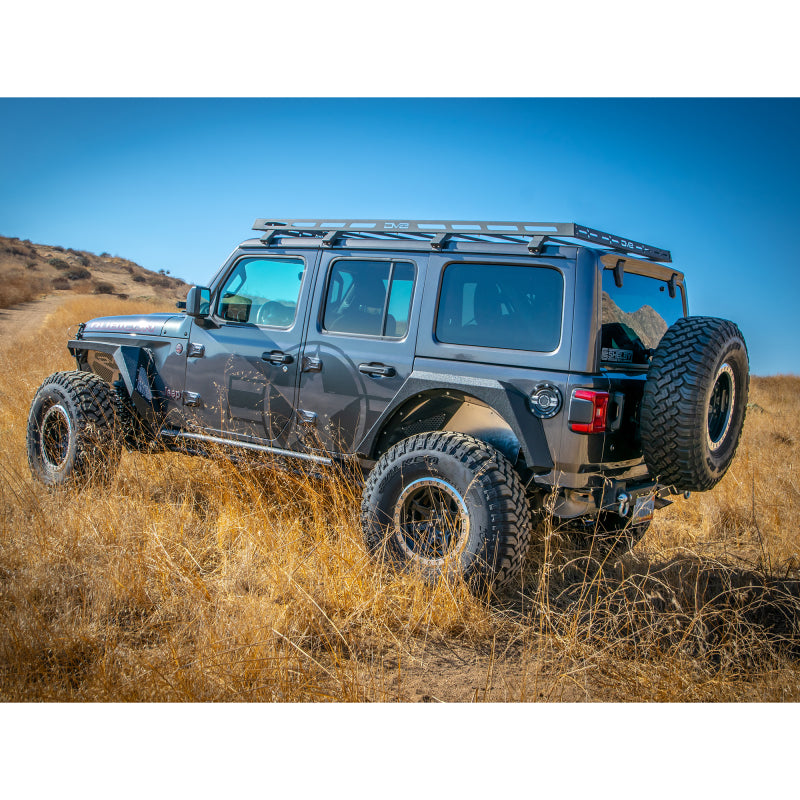 DV8 Offroad 07-21 Jeep Wrangler (JK/JL) Bolt-On Hitch w/o Lights