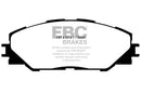 EBC 06-08 Toyota RAV 4 2.4 (3rd Row Seats) Greenstuff Front Brake Pads