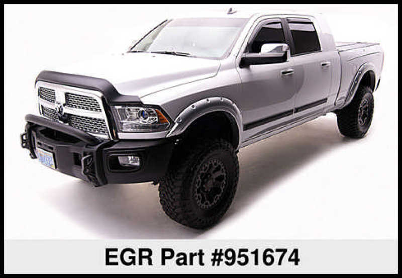 EGR Crew Cab Front 41.5in Rear 38in Rugged Style Body Side Moldings (951674)