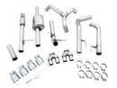 AWE Tuning 4th Gen GM 1500 5.3L 0FG Cat-Back Split Rear Exit (w/ Bumper Cutouts) - Quad Chrome Tips