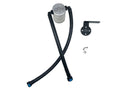 J&amp;L 19-26 Chevrolet Silverado/GMC Sierra 1500 5.3L V8 Driver Side Oil Separator 3.0 - Clear Anod
