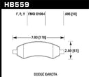 Hawk LTS Street Brake Pads