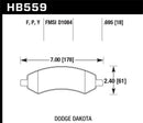 Hawk LTS Street Brake Pads