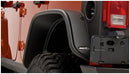 Bushwacker 07-18 Jeep Wrangler Unlimited Flat Style Flares 